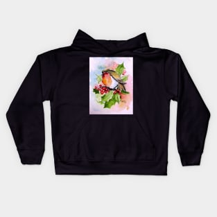 Bird in the garden Kids Hoodie